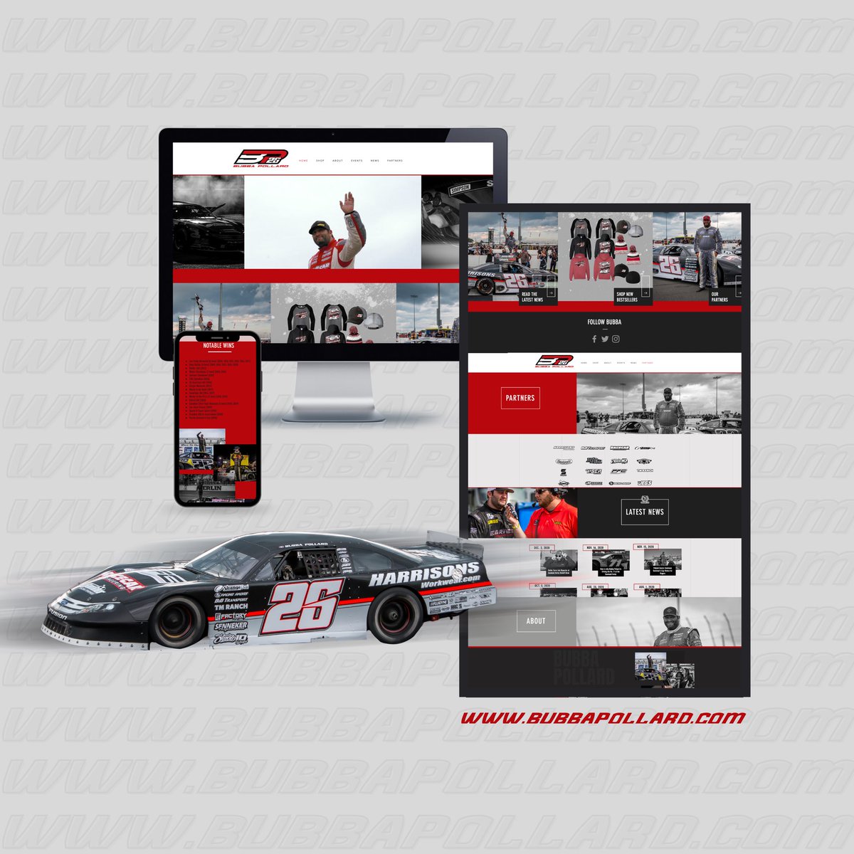 bubbapollard26's tweet photo. New year, new look. Go check out the updated website of https://t.co/DCqIbMxRTr — while you’re at it, snag some of the remaining merchandise in our store! https://t.co/pjxivfHLy6