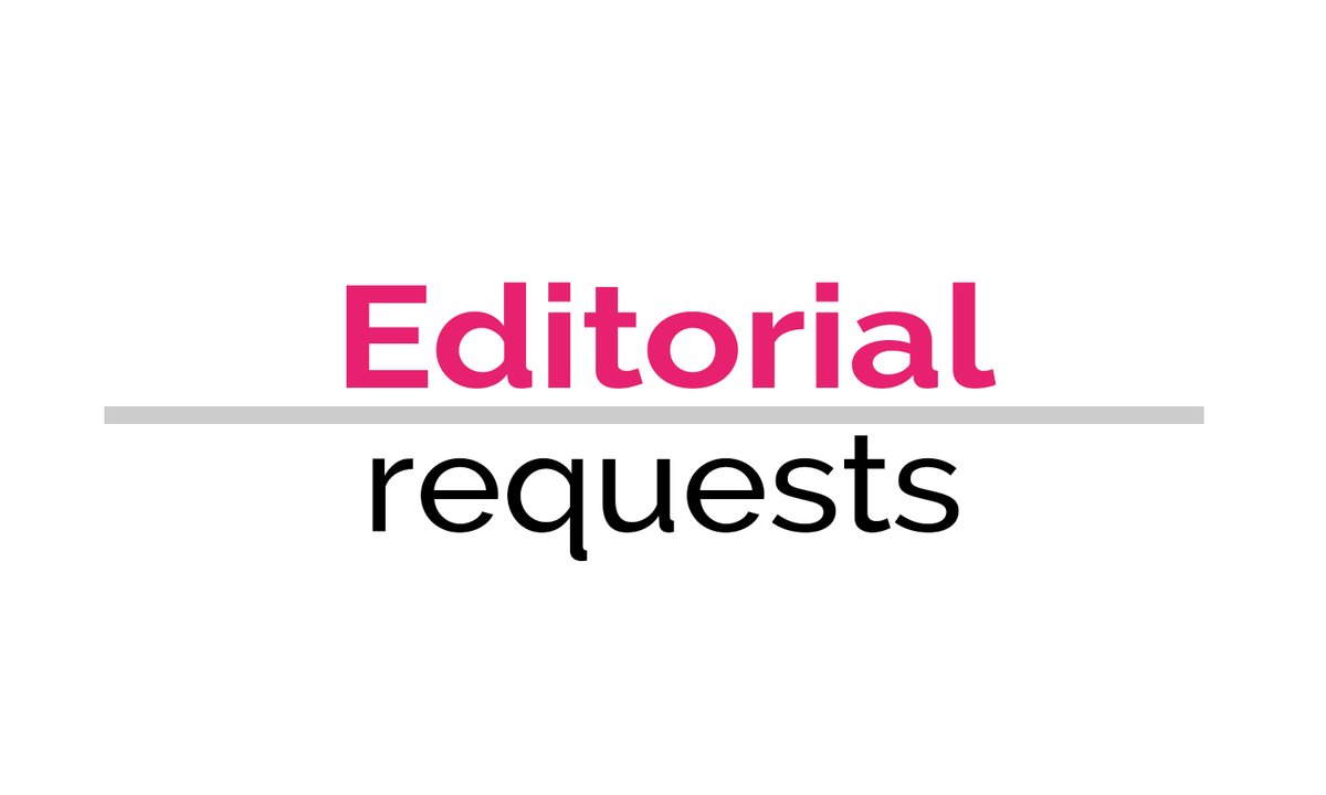 DIARYdirectory's tweet photo. Deadline: 27 January
Beauty, travel and home interiors blog seeks Valentine's Day gift ideas (12k Instagram followers) https://t.co/IIekYQSyCG #editorialrequest #journorequest #reqest https://t.co/MkJHIO3JSK