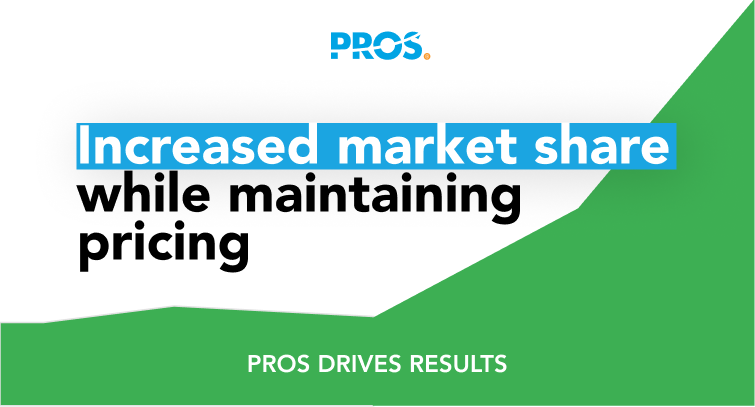 PROS_Inc's tweet image. Learn how this cutting-edge healthcare company increased market share while maintaining pricing with PROS pricing solutions. Read the #casestudy 👉  bit.ly/3hyOrNM. #customerexperience #pricingsolutions