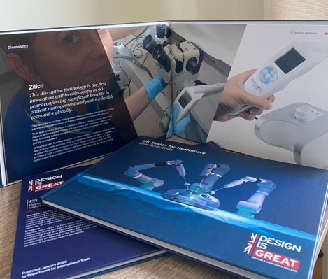 ZilicoLtd's tweet photo. The @tradegovuk (DIT) has published the Design Handbook on UK Design for Healthcare.
Zilico are proud to be one of the select #UKhealthcare companies to feature in the book which will be distributed to all UK Embassies and Trade Missions across the globe. #DesignisGreat https://t.co/eo2xml9ZnY