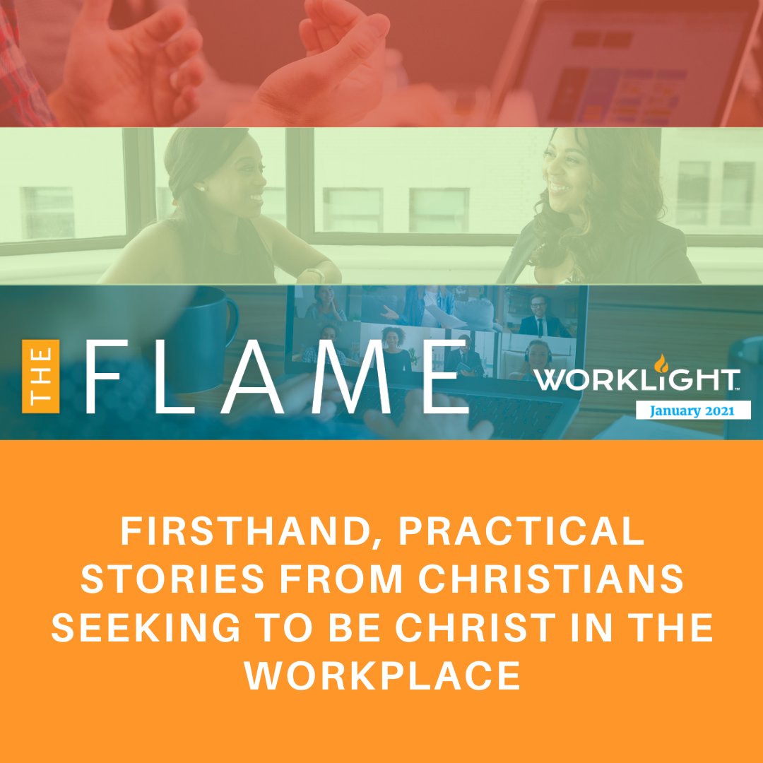 WorkLight_CIC's tweet image. The January 2021 Flame Newsletter is here! 🔥 This month's theme is "Honoring God in Our Work." 🔸READ IT NOW🔸 worklight.org/resources/the-…

Have you thought about how you honor God in your work? Not sure what that means? Not sure where to start? Read on!