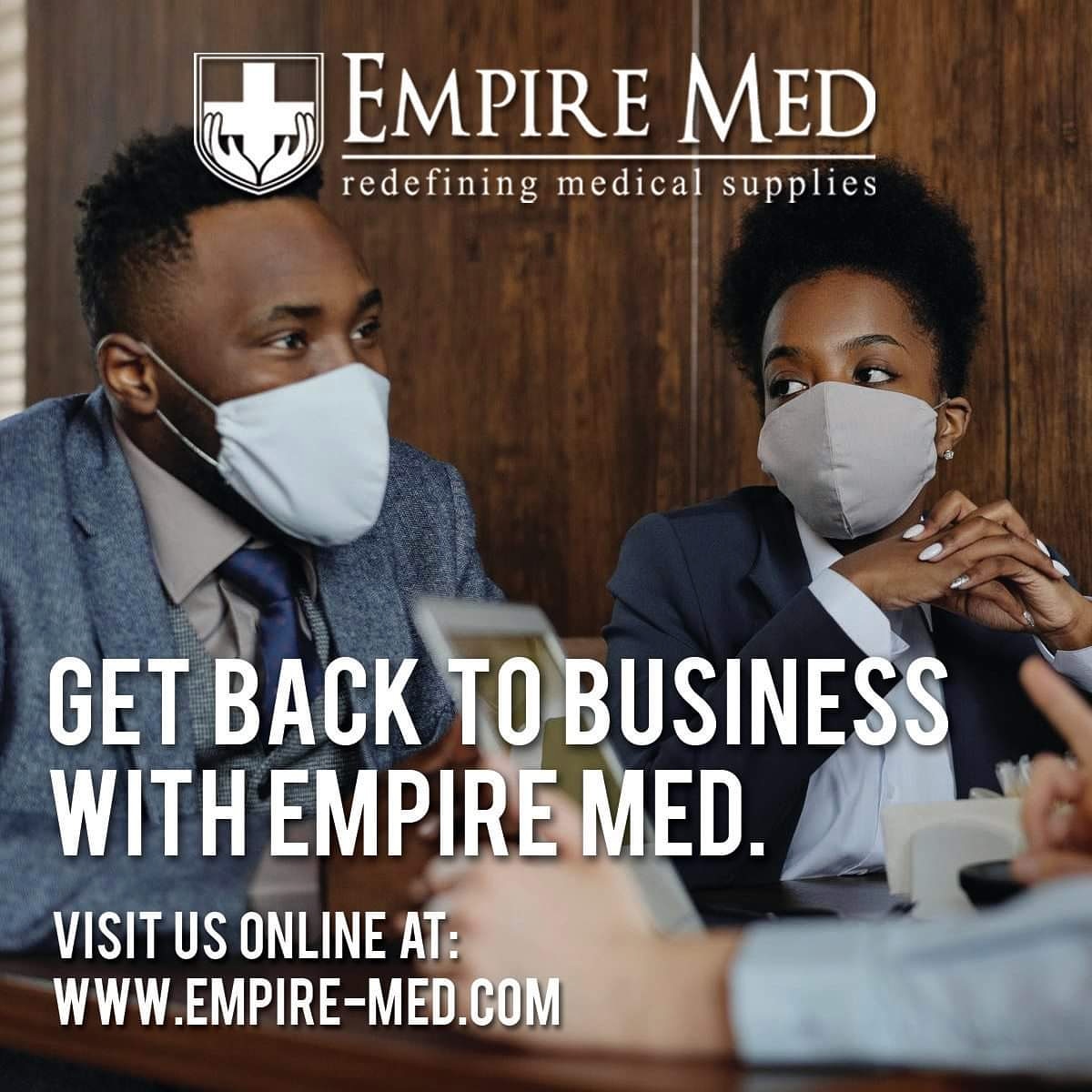Get back to business safely with Empire Med. We offer sanitizer, gloves, masks, first aid kits &amp; training, and so much more! Visit empire-med.com to find out how we can help make your business or home safer.
#alberta #reddeer #covid_19 #getbacktobusiness