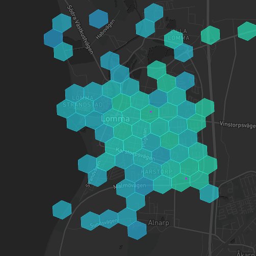 In my hometown Lomma, south of Sweden, a <a href="/GaliotIo/">galiot.io</a> 
host set up a <a href="/helium/">Helium🎈</a> hotspot and #LoRaWAN antenna. I gave them a GPS tracker from Browan to do some coverage mapping to <a href="/HeliumMapping/">Helium Mapping🎈</a>. It's amazing how much network coverage you get from 2 hotspots!