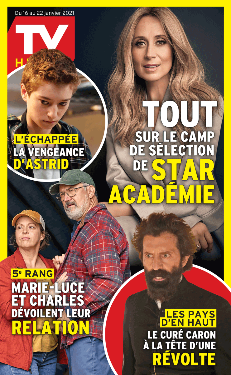 TVHebdo's tweet photo. Couverture du 16 au 22 janvier 2021 https://t.co/LTdxcvq9oE