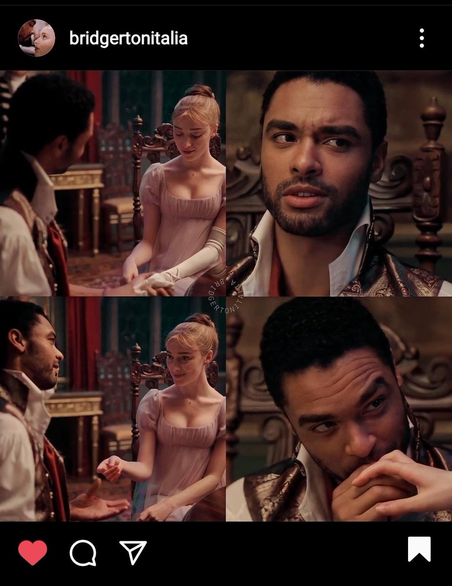 Buon pomeriggio da @/bridgertonitalia che su Instagram propone cose improponibili come questo post.  🚑
#Bridgerton 
#bridgertonnetflix