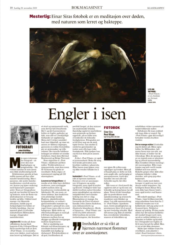einarsira's tweet photo. The Post Vitam book is ready - 150 signed ex. one signed print included - order one by mail to einar@sira.no https://t.co/VxQWhkLWJt