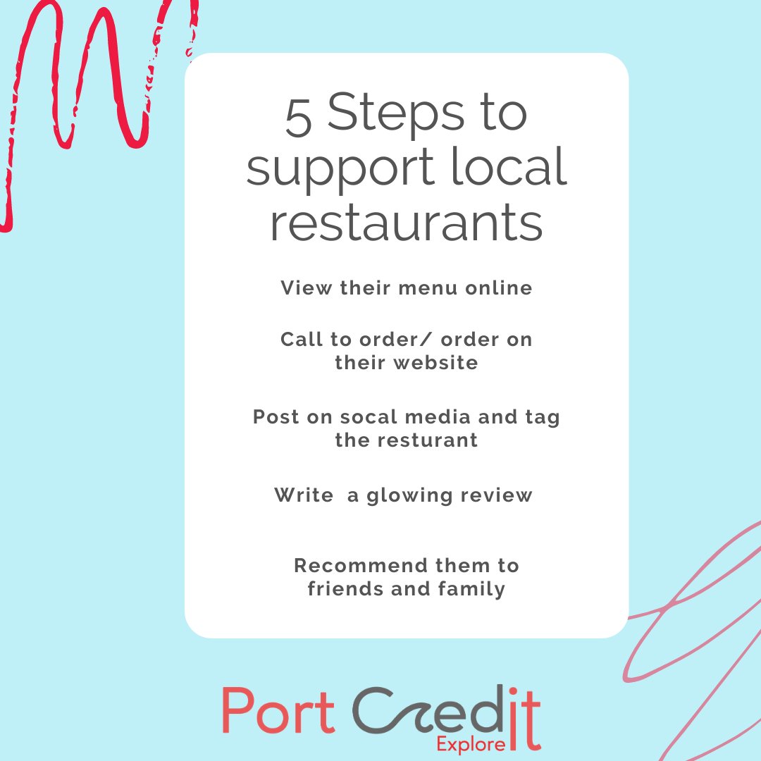 Portcreditbia's tweet photo. #TAKEOUTWEDNESDAY
Due to the current restrictions, all resturants are operating for takeout and delivery only. Show your support for your favourite local resturant or for someone new
#ShopLocalPortCredit #Supportthport #takeout #delivery #curbsidepickup #localrestaurants https://t.co/QyOLyakVzX
