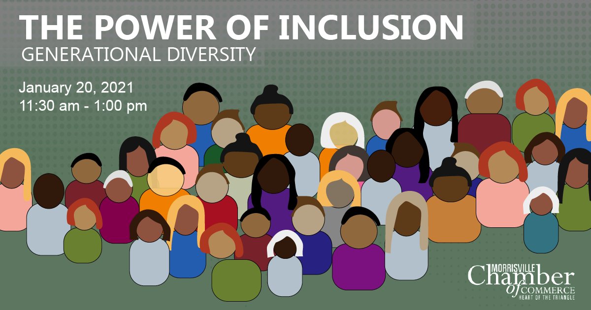 MorrisvilleNC's tweet photo. You don't want to miss the next Power of Inclusion Event with the #MorrisvilleChamber Register Now: https://t.co/adga9E87LF #InclusionIsPower https://t.co/cKWLNOIADx