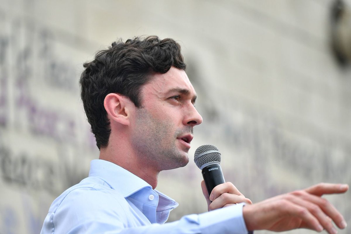 GAFollowers's tweet photo. BREAKING: Jon Ossoff will win the Georgia Senate election and become the youngest Democrat elected to the Senate since 1973. https://t.co/1djxKo7qnp