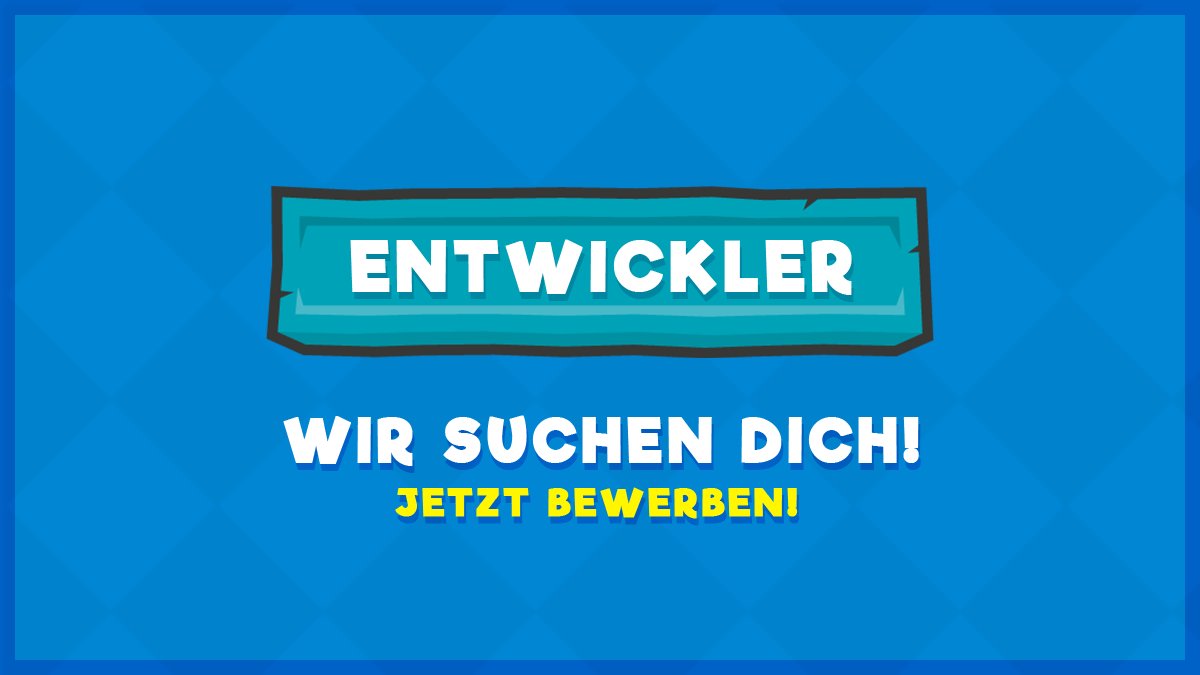 🖥️ ENTWICKLER GESUCHT 🖥️

Wir suchen wieder verstärkt nach neuen Entwicklern, um unser Team zu erweitern! 

Verlinke jemanden, für den das Interessant sein könnte! 🔄

Anforderungen und weitere Infos:
» cytooxien.de/anforderungen/…

Wir freuen uns! 🥰
