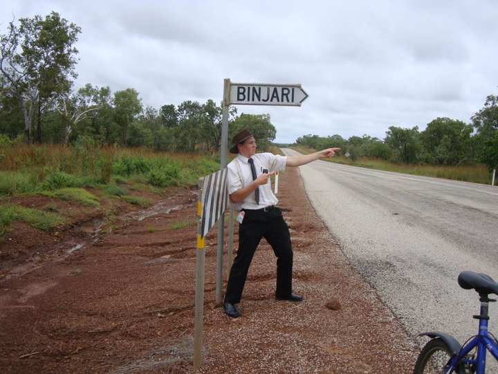 I served in some of the craziest areas and conditions imaginable. In Alice Springs we drove trucks because each weekend we would go camping "out bush" with the aboriginal people. In Katherine, it's pretty much 90 degrees year round and 100% humidity, and we rode bikes...