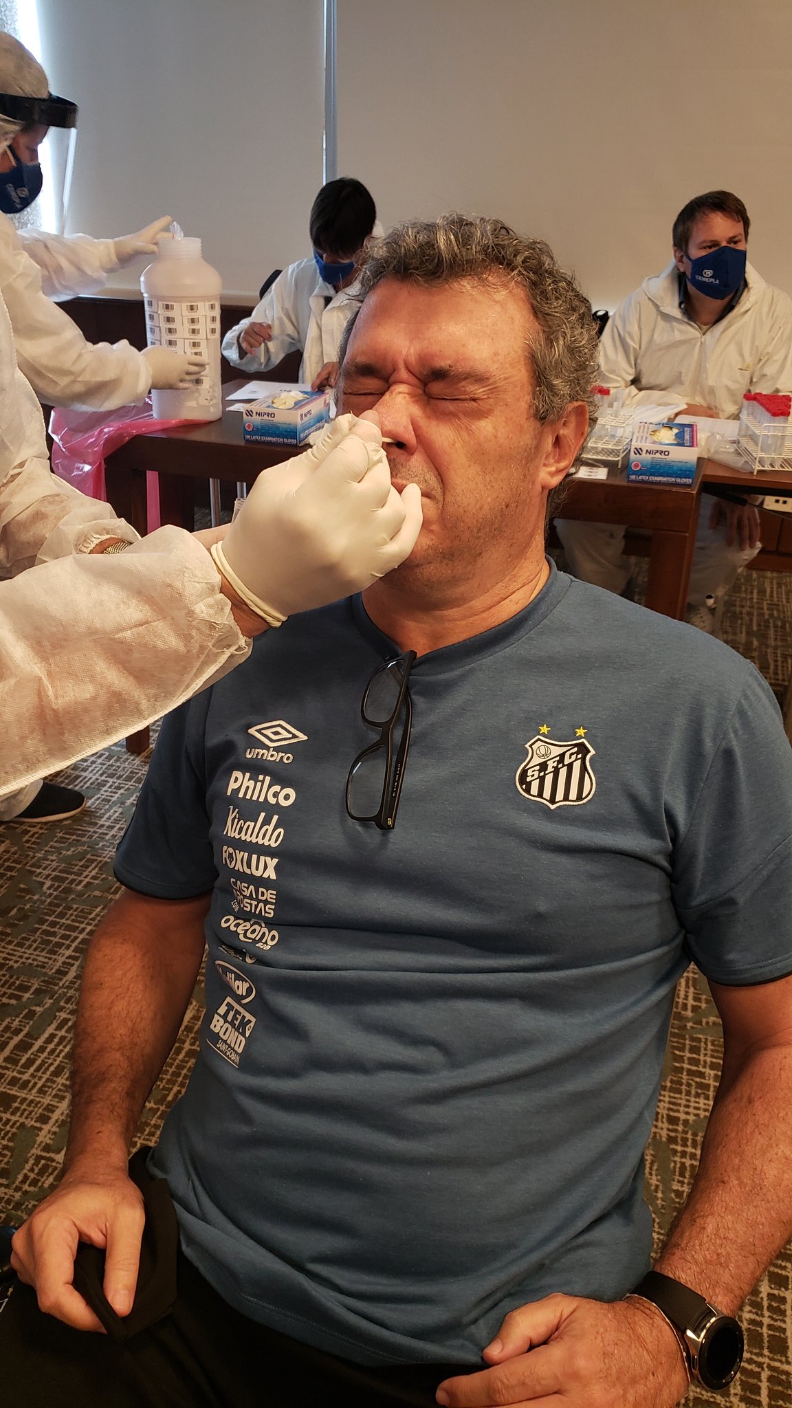 José Renato QUARESMA on Twitter: "É teste cardíaco teste de covid, teste de  emoção, teste de paciência..... … "