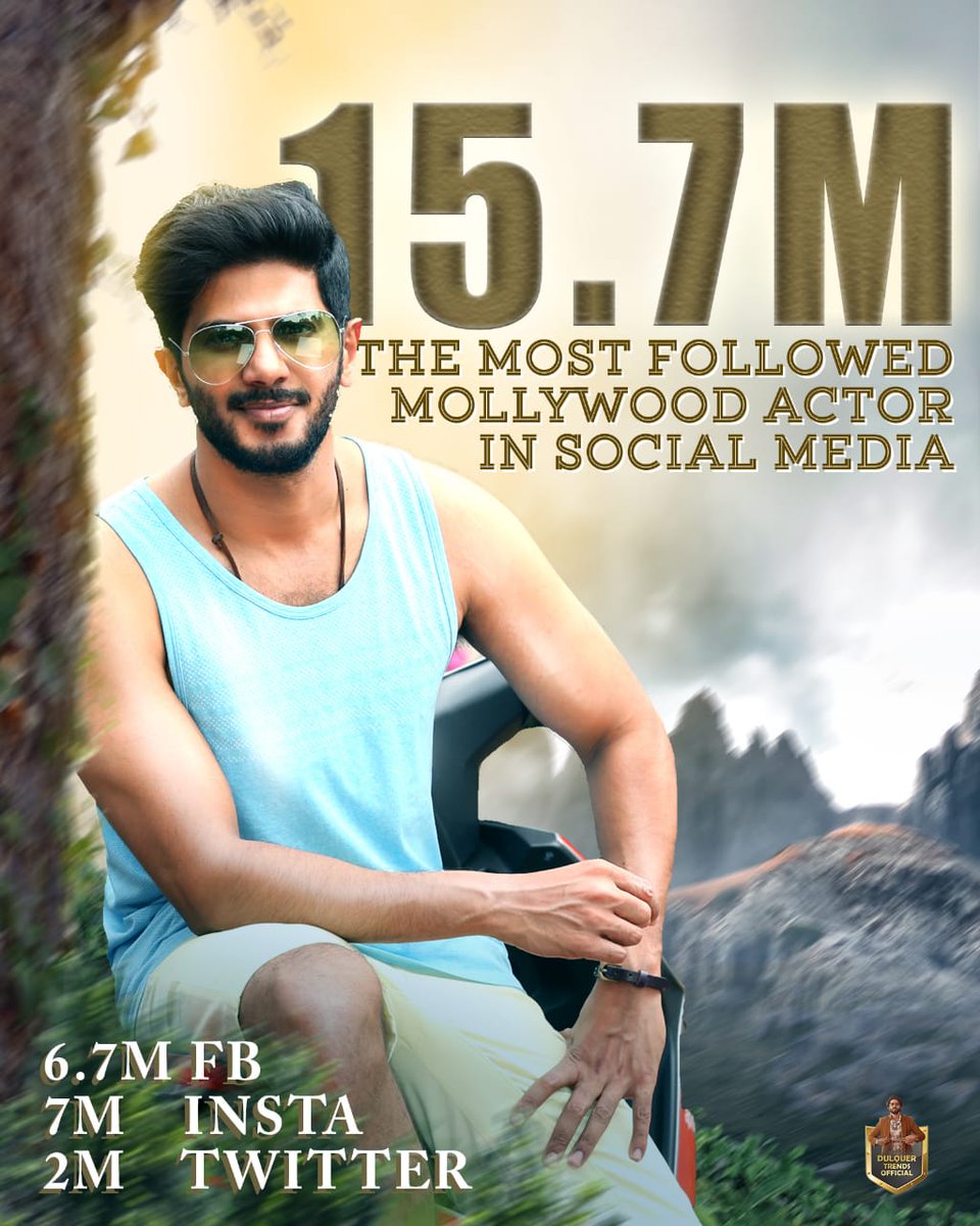 AnushaDq's tweet photo. #MFMollywoodActorInSocialMedia @dulQuer #DulquerSalmaan https://t.co/XXMRnZfzwM