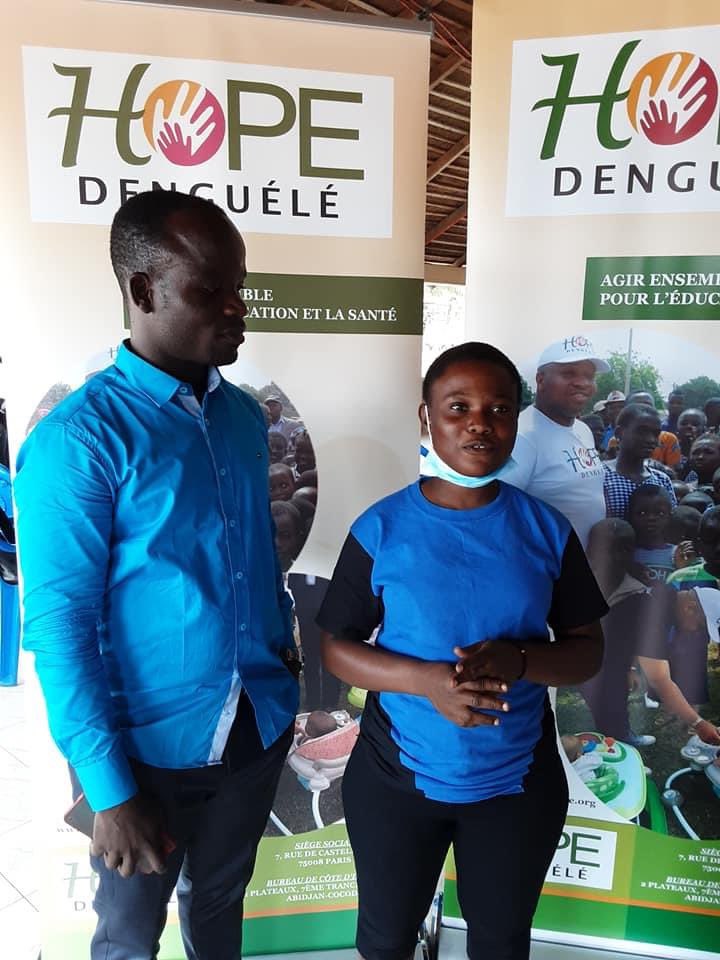 HopeDenguele's tweet photo. À l’occasion de la visite à l’orphelinat GAP de Mondoukou. Nous avons été marquées par le témoignage de Mlle Djela Ruth, brillante élève a besoin urgemment d’une transplantation hépatique (un nouveau foie). 
Nous lançons un appel à toutes les personnes de bonne volonté https://t.co/8s9KJ2jcD7