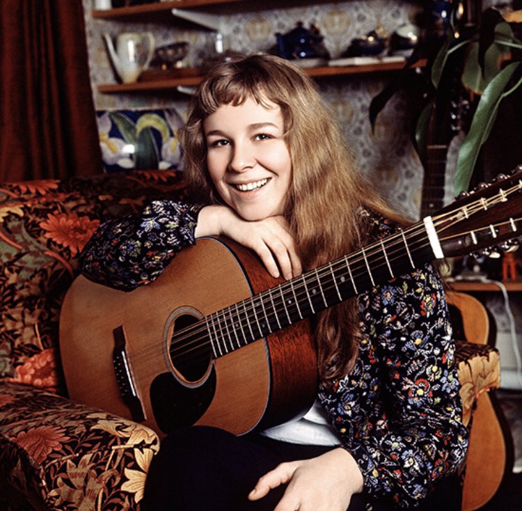 Happy birthday to one of the most talented, poignant, impactful singers and songwriters of all time, Sandy Denny. 