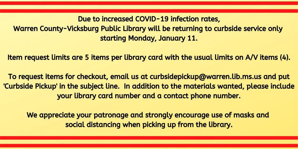 WCVPL (@wcvplibrary) on Twitter photo 