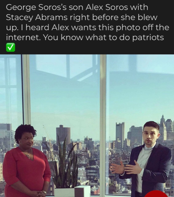 @LucyKnows1 Look who’s behind @StaceyAbrams and her hate America crowd.