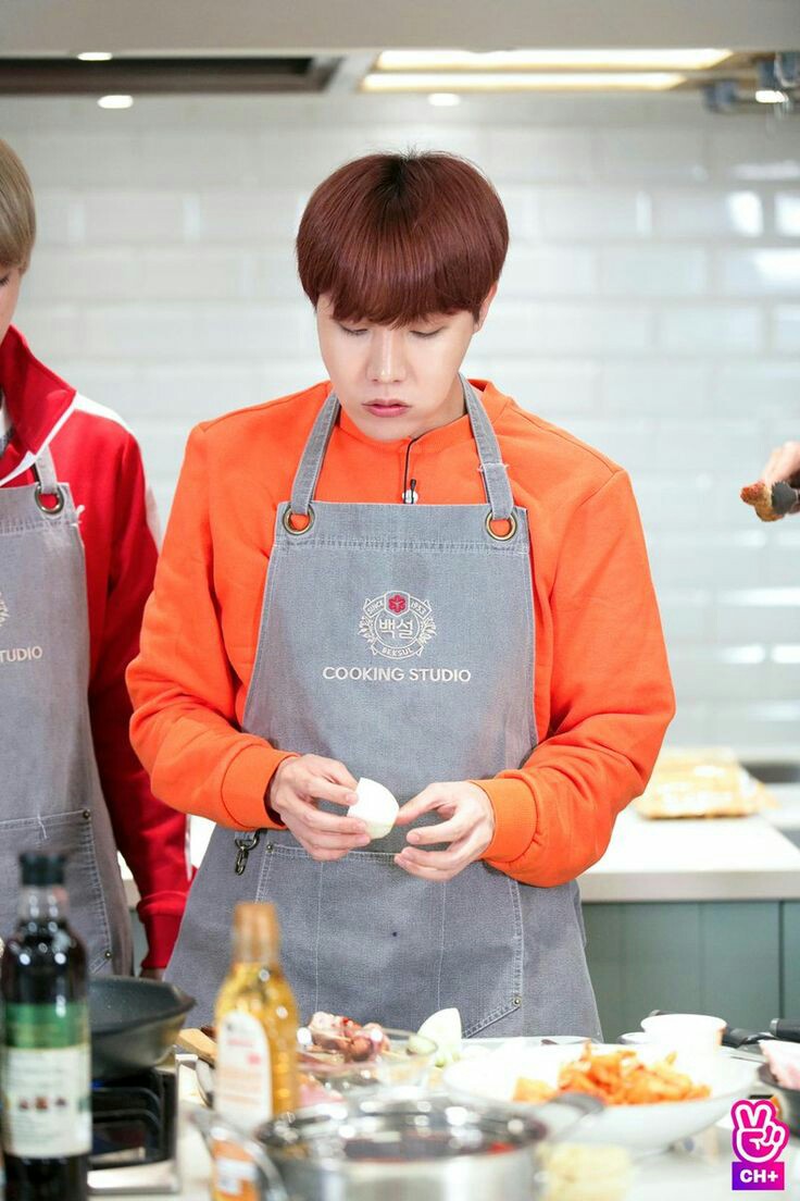 He's making dinner for u 