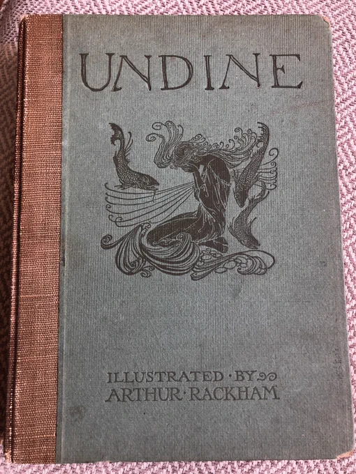 I own a first edition of Friedrich de la Motte Fouqué's novella, Undine, which serves as the basis for most of the characters in the Little Mermaid segment. The book is super fragile, and I've got a plastic sleeve on it and I need to use gloves to handle it ? 