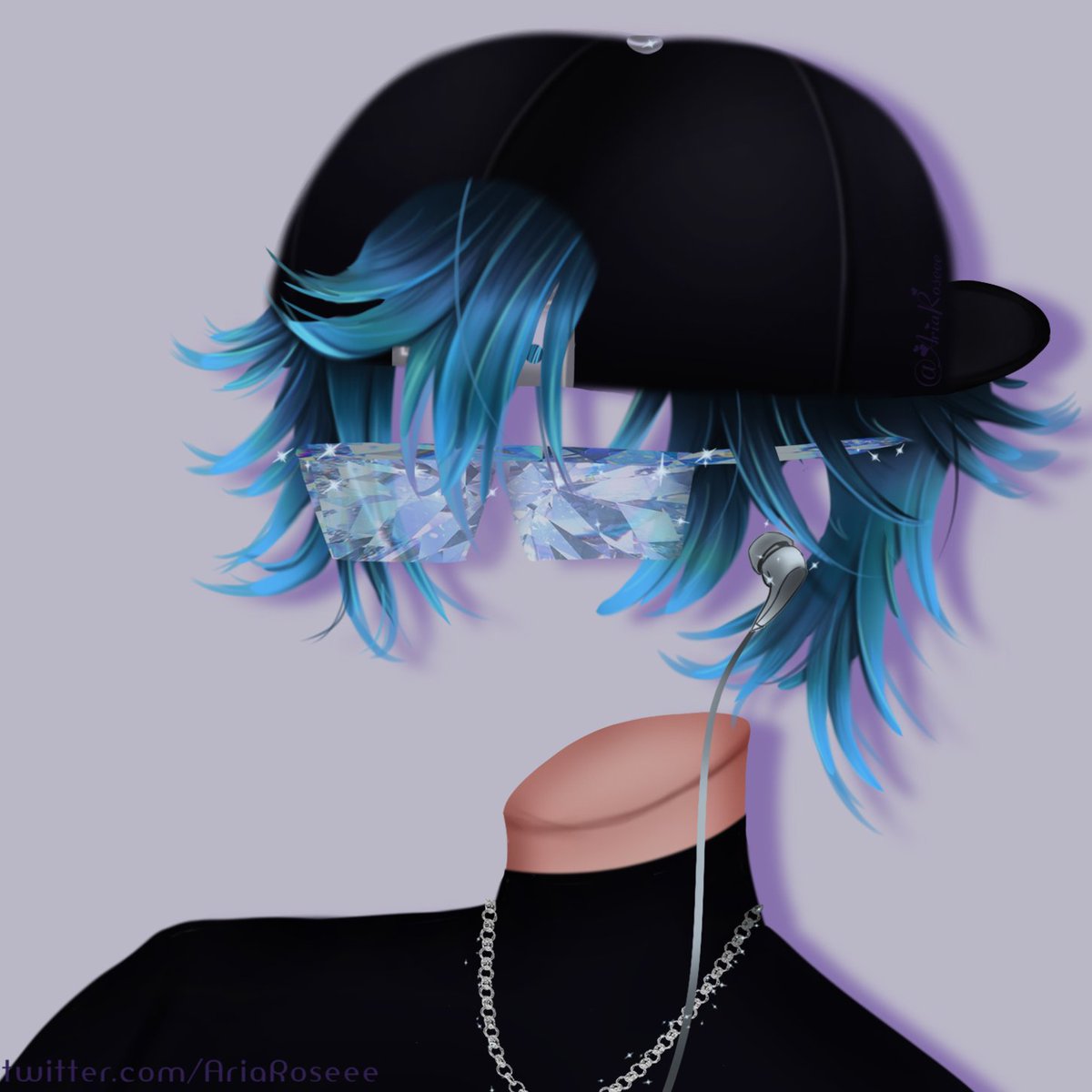 AriaRose🌸Commissions closed on X: Commission for @shellcyrblx ♥ Had a  blast drawing this commission hehe ☺ #headless #anime #semirealistic  #digitalart #art #drawing #photoshop #voidstar #roblox #voidcharacter #void  #fedora  / X