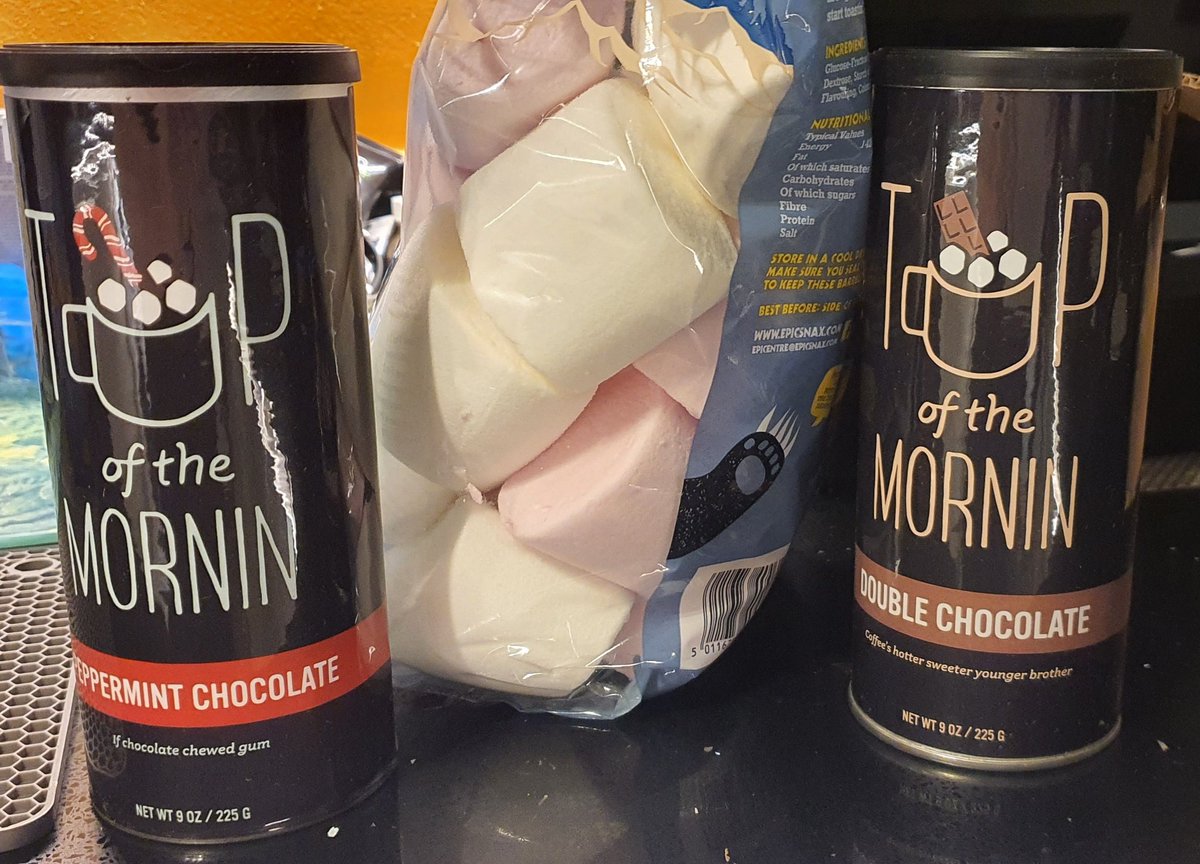 I thinks me marshymallows might be a tad big...😏🤣
@Jack_Septic_Eye <a href="/TOTMCoffee/">Top of the Mornin Coffee</a>