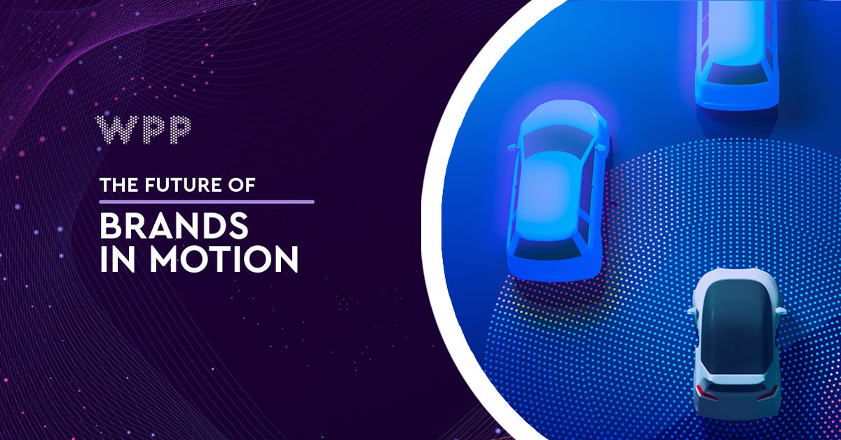 WPP's tweet photo. WPP releases new report into the future of mobility https://t.co/b5xnzSqAXp #BrandsinMotion #WPPiQ https://t.co/VAbNAmgJUK