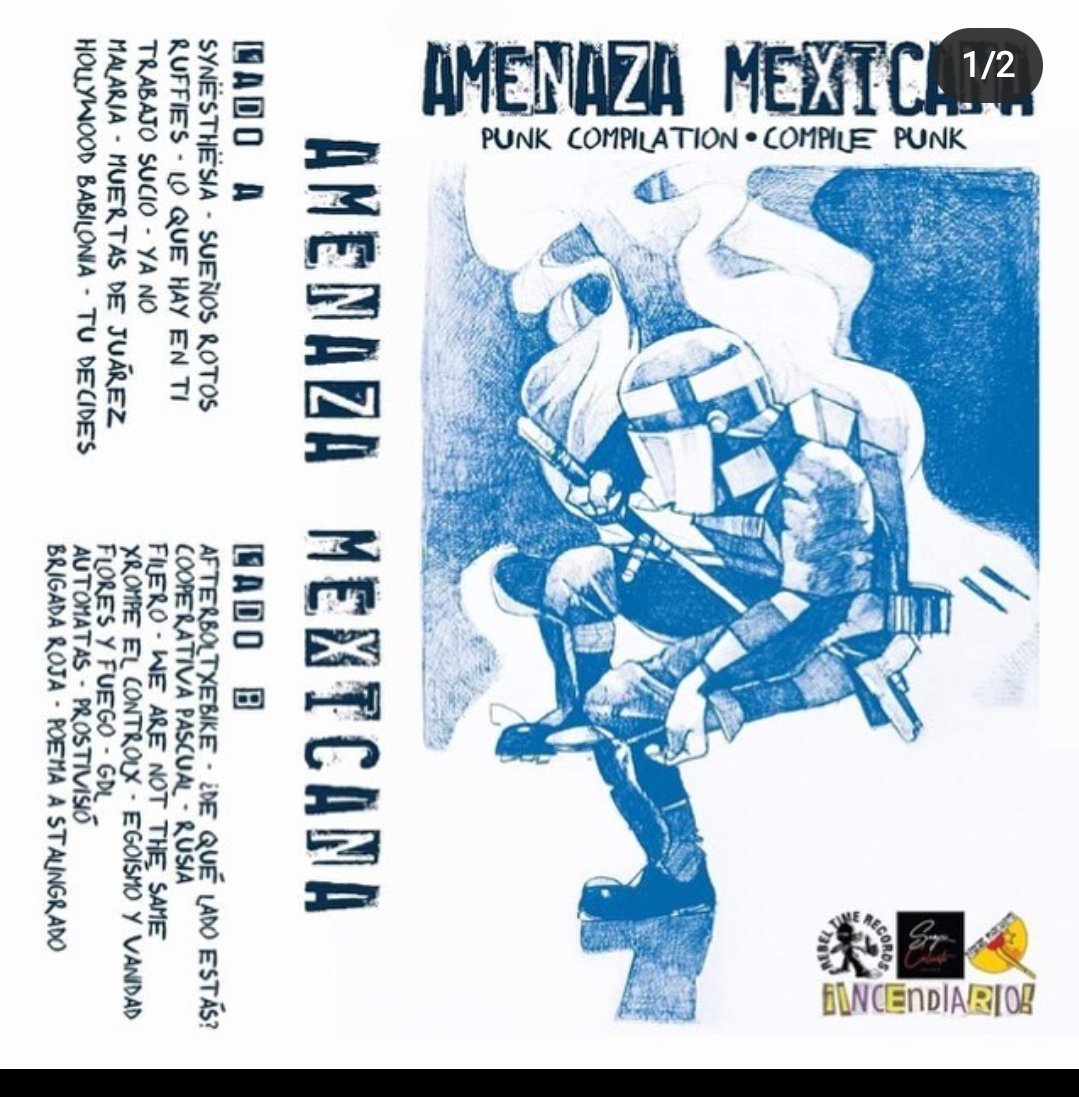 Ruffiesmx's tweet photo. Vamos a estar participando en un compilado de punk mexicano que se llamará "amenaza mexicana" junto con otras bandas perronas como Trabajo sucio, Flores y fuego, Hollywood babilonia y muchas otras. https://t.co/6REpTeRooi
