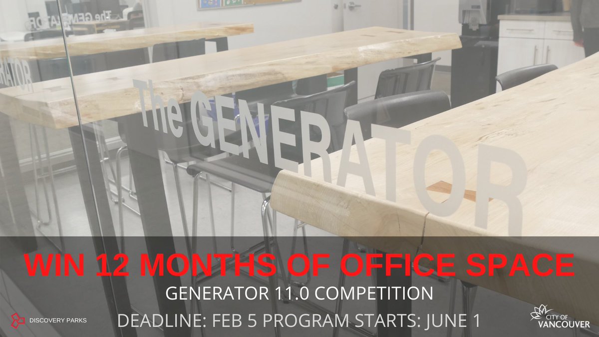 discoveryparks's tweet photo. Did someone say FREE COFFEE? Would you and your startup team like to drink free coffee all day? Apply to #Generator11 today! Located in Chinatown, we also have access to great artisan coffee shops and delicious eateries! #bctech #startup #techinyvr #freecoffee https://t.co/n1ry7S39VM