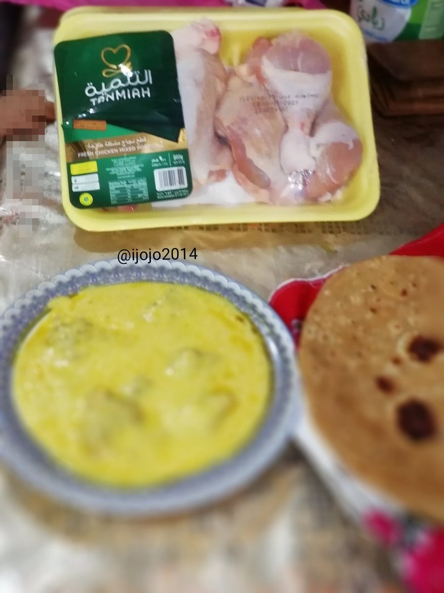ijojo2014's tweet photo. Chicken curry made from fresh tanmiah chicken pieces and enjoying with chappati. I like all the tanmiah chicken products because they are fresh and yummy .
@TanmiahChicken
Tagging my friends
@Abosaud_58
@Rayannah321
@wafa1_sky
@201616Salma
#Tanmiahchicken
#دجاج_التنمية https://t.co/8NBTo3a6gn