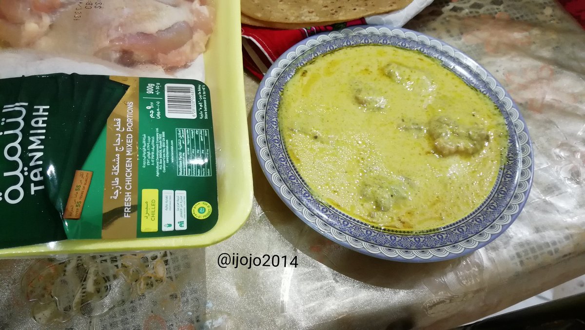 ijojo2014's tweet photo. Chicken curry made from fresh tanmiah chicken pieces and enjoying with chappati. I like all the tanmiah chicken products because they are fresh and yummy .
@TanmiahChicken
Tagging my friends
@Abosaud_58
@Rayannah321
@wafa1_sky
@201616Salma
#Tanmiahchicken
#دجاج_التنمية https://t.co/8NBTo3a6gn