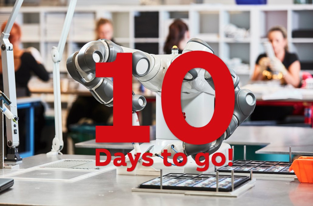 RoboAccelerator's tweet image. Only 10 days left to apply for the ABB Robotics 20/21 Challenge, apply now!  ow.ly/4dg050D1DtE #robotics #automation #collaboration