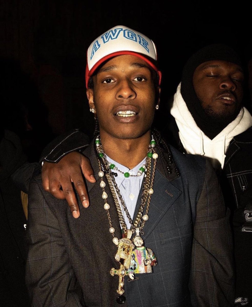 asap rocky gucci north face