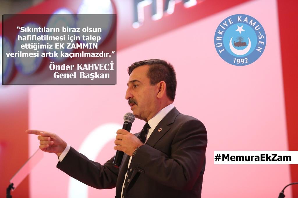 #MemuraEkZam Enflasyon hedefi sürekli güncellenir, yükseltilirken memur maaş zamlarının %3’te kalması hangi vicdana sığar?