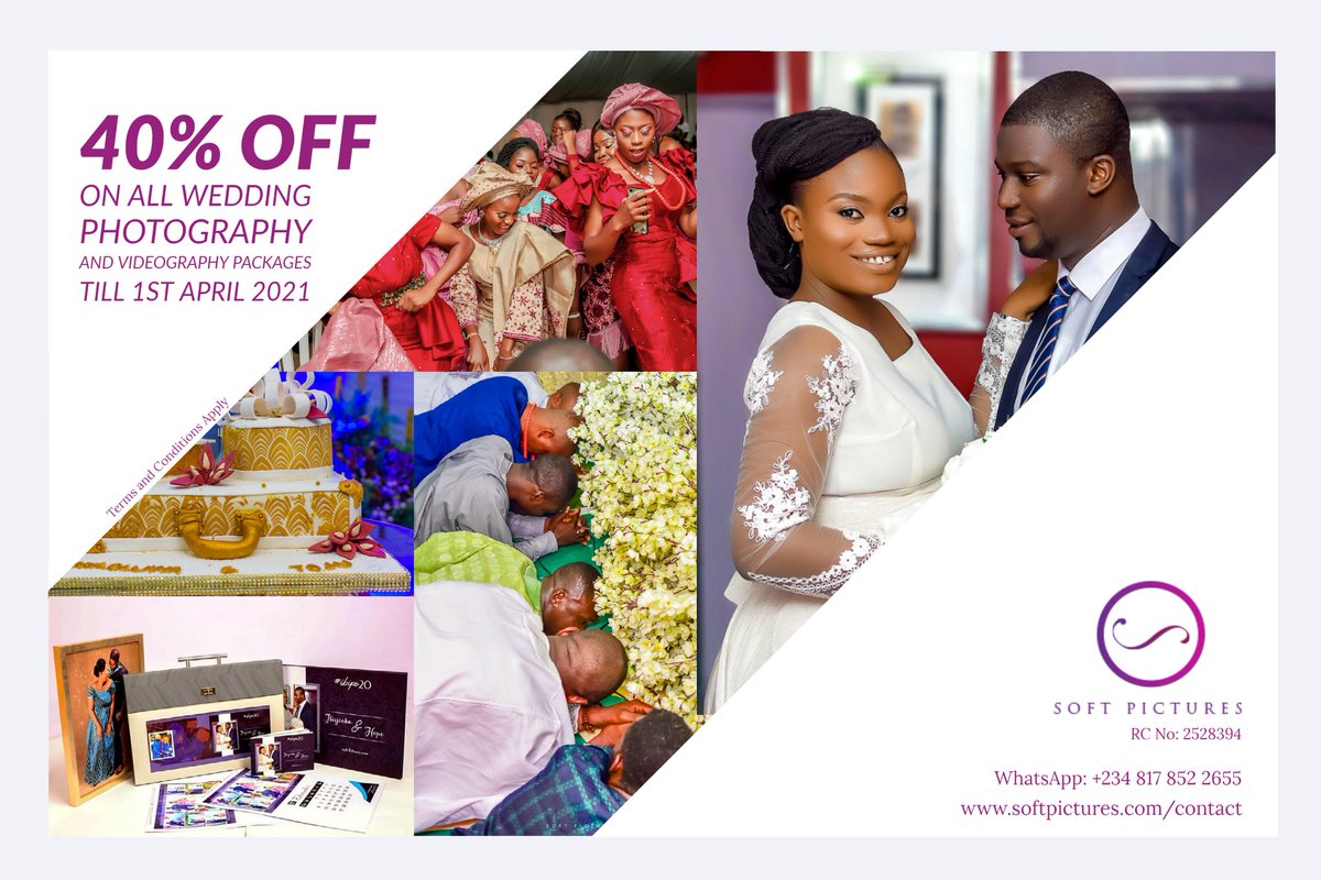 MistrLecturer's tweet photo. TELL A FRIEND TO TELL A FRIEND 
.
.
_____________________
#nigerianweddings #softweddings #photography #videography #nigerianbusiness #softpictures https://t.co/3CQYhdykn9