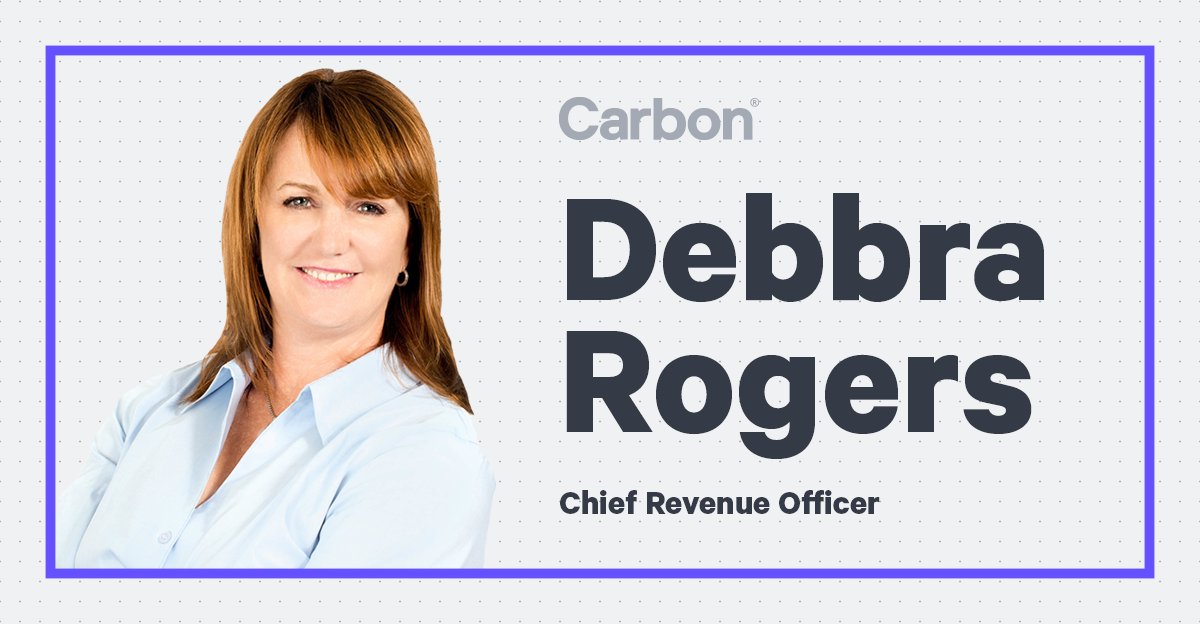 Carbon has news that I am excited to share. Our team is ushering in the new year by welcoming a new Chief Revenue Officer, Debbra Rogers. Debbra joins us from GE Additive where she was Chief Customer and Commercial Officer. I could not be happier to have Debbra join the team!