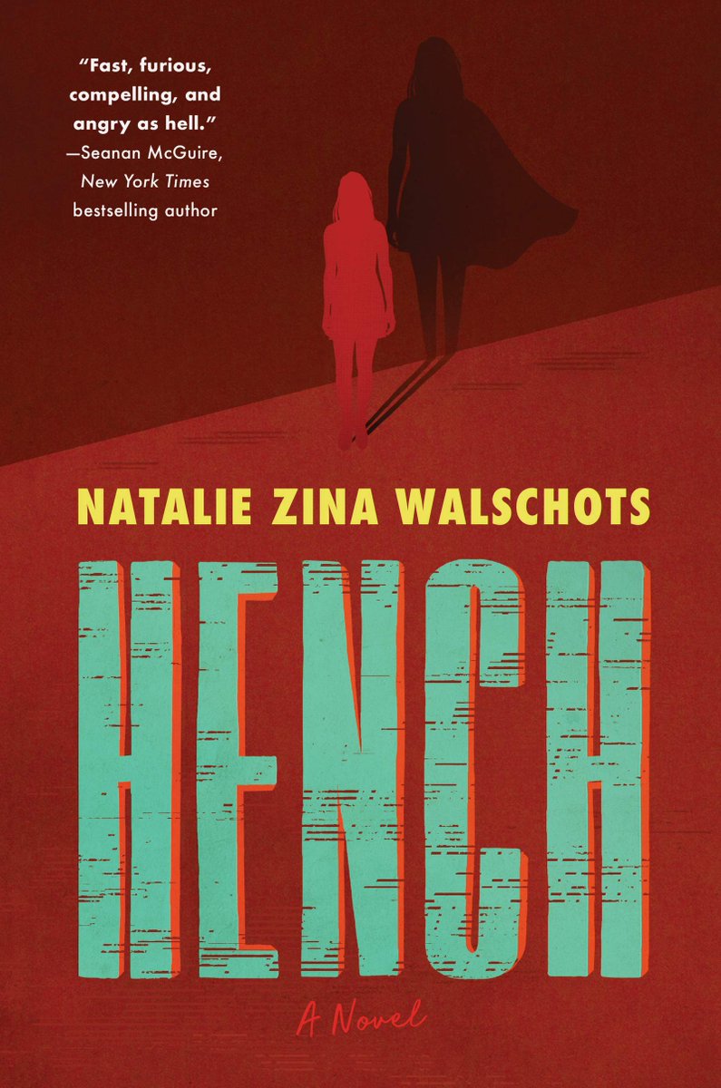 I'm excited to see HENCH on this list because I love love LOVE alternate-superhero narratives and this one — about an administrator who uses DATA to take down a superhero who wronged her — is ONE HUNDRED per cent my jam.  #canadareads