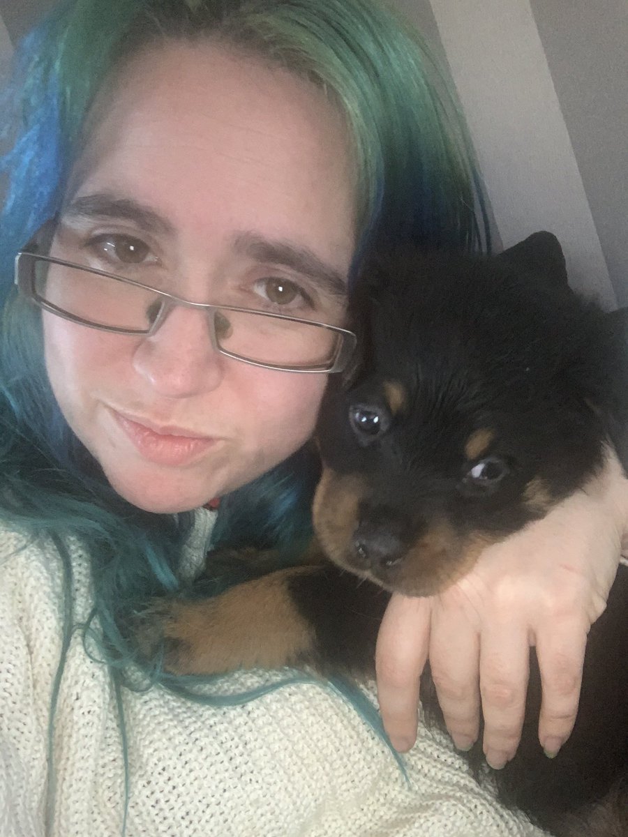 CarrieASchless's tweet photo. Just look at his adorable little face! https://t.co/p13NspSoqs