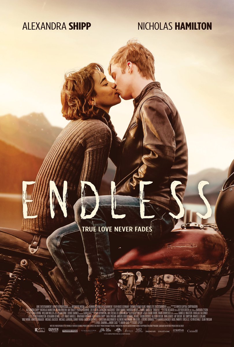 Honored to have so many songs in one amazing film. Endless, starting <a href="/Nic_Hamilton/">Nicholas Hamilton</a> &amp; Alexandra Shipp is now on <a href="/hulu/">Hulu</a>! #paperlightsmusic <a href="/AMUXEPublishing/">Amuxe Music Publishing</a>