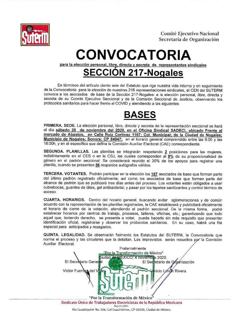 Suterm Seccion 217 Yosoysuterm Sutermpormexico