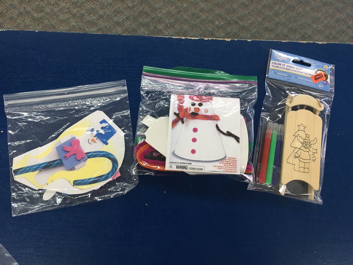 WapellaLibrary's tweet photo. January's "Take &amp; Make' craft kits ,for Children, will be ready for pick up Tues. Jan 12. The craft kits will be one or the other of these pictures. The kits are FREE but there is a LIMITED number of them. https://t.co/4NKA0AXVjK