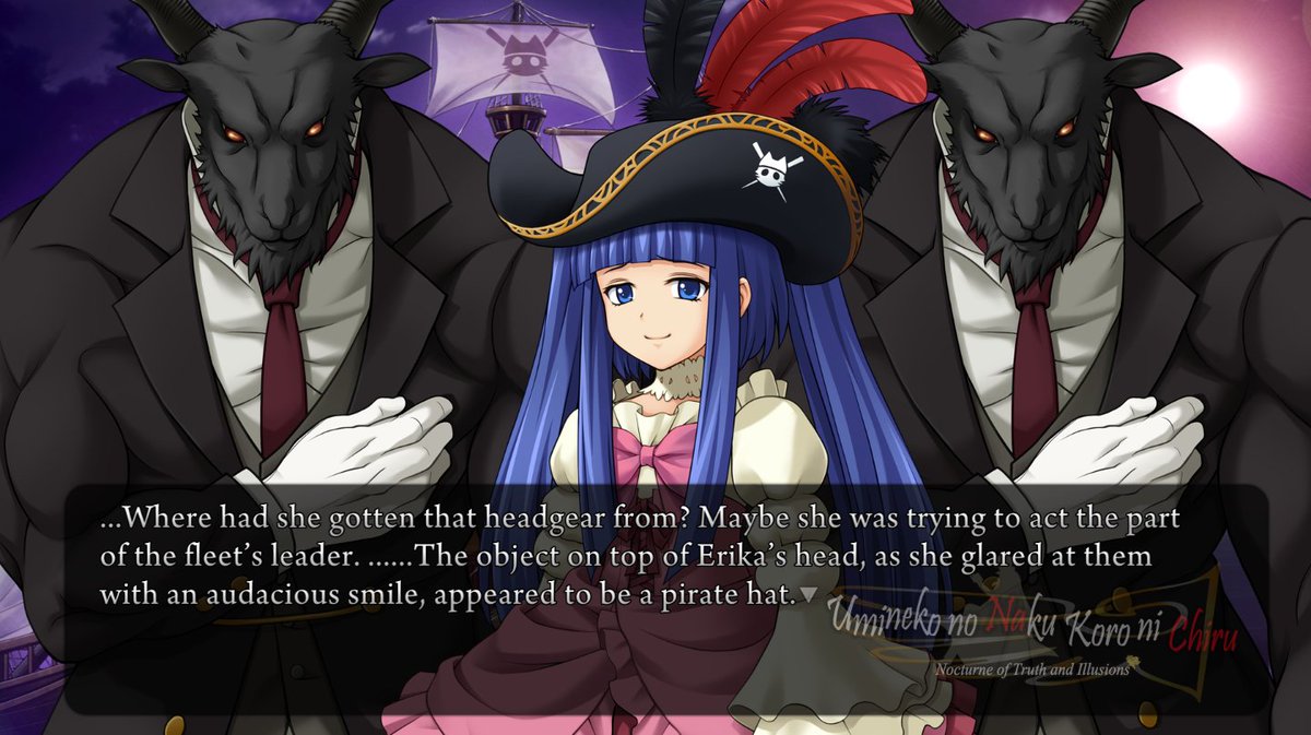 But I will say that Erika is amazing in EP 8 as well, and her with a pirate hat is the best thing ever.