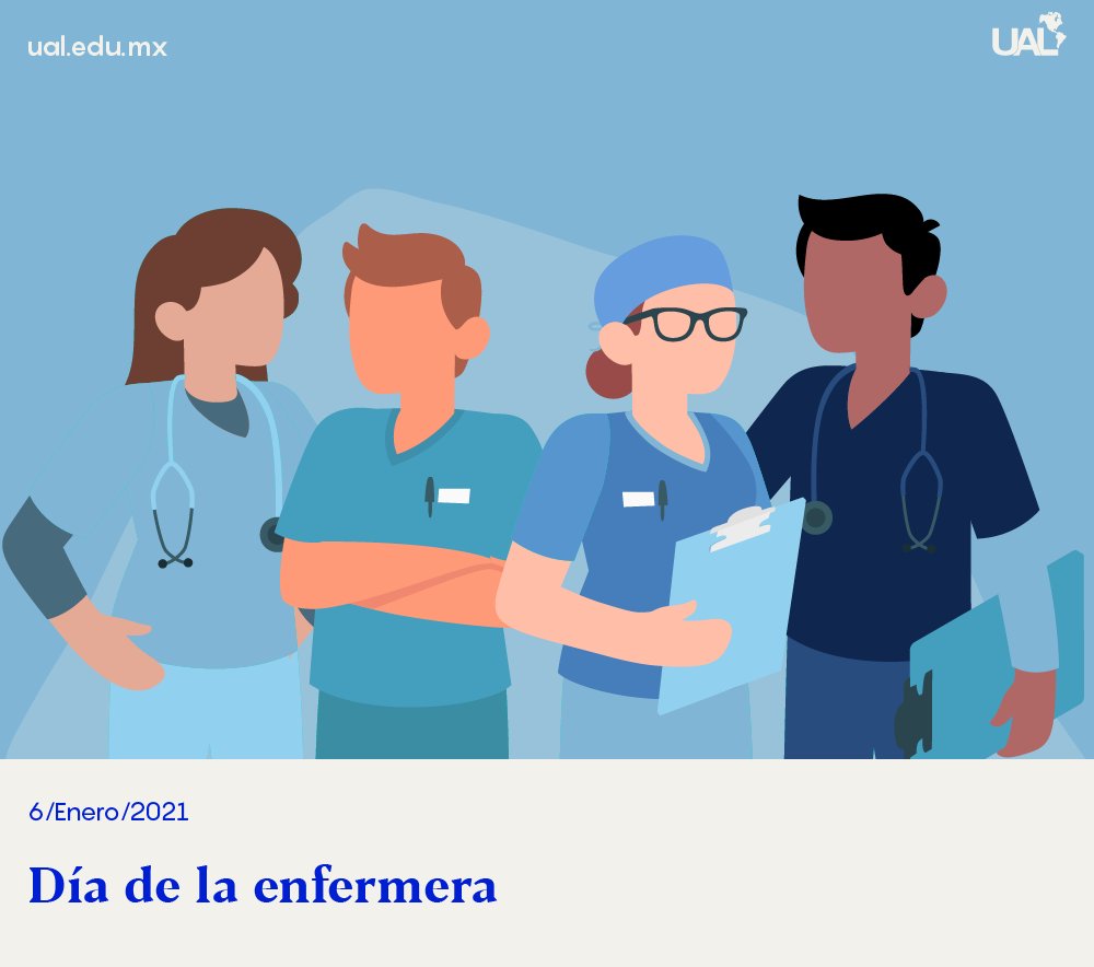 Felicitamos a toda nuestra comunidad de enfermería. ¡Gracias por su labor en el cuidado de la salud!