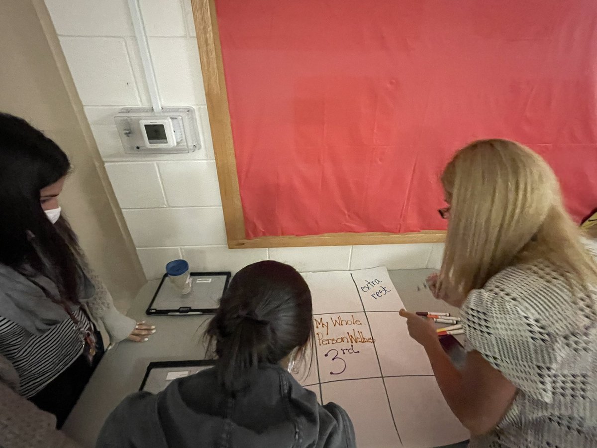 AngelicaT's tweet photo. It’s our GTE Leader in Me Coaching Day! Our LiM Coach, Sharla Austin, facilitated a faculty meeting this morning, in which We focused on our personal wellness. #ccpsfamily @TheLeaderinMe @AustinSharla @GTEtoucans https://t.co/WToxWjA4ih