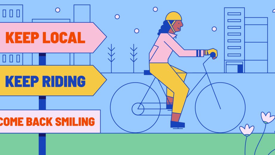 Keep local, keep riding and come back smiling: Our tips for cycling through lockdown #choosecycling 

tinyurl.com/y2xryd6j