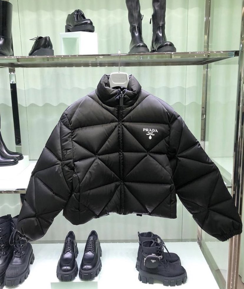 badestoutfit's tweet photo. prada jackets https://t.co/beylBszjhe
