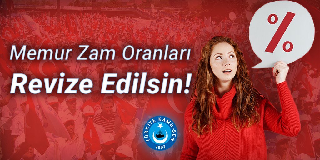 İnsaf diyor ve eriyen maaşlarımız için #MemuraEkZam istiyoruz.
