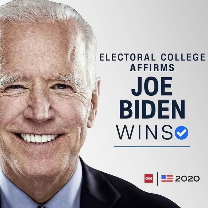 Pence is not dumb, he affirms #PresidentElectJoeBiden Win 💫 . I’d never thought I’d say this... but Thank you @MikePence. #ClapForHeroes #Biden2021