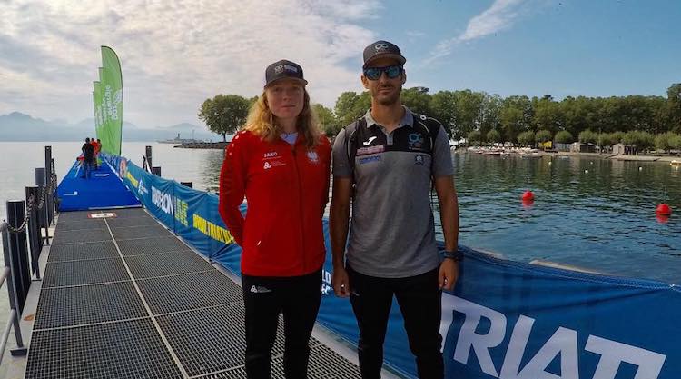 triatlonchannel's tweet photo. Coniciendo a @federtriathlon @sr2triatlon  @TGUSport  Luis Miguel Gómez, proyecto olímpico entre manos https://t.co/pKGd6EkmM5 https://t.co/MplLt3ftGP