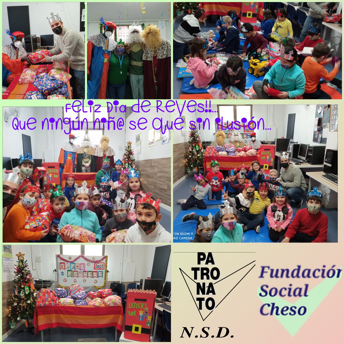 ChesoSocial's tweet image. Esperamos que todos hayan vivido con ilusión este día tan especial...nuestros niñ@s han recibido a sus Magestades los Reyes Magos