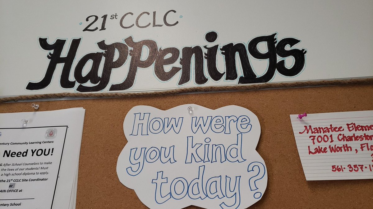 Palm Beach County Schools 21st CCLC tweet media